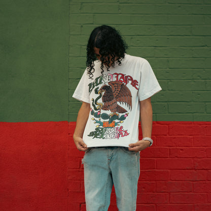 Sangre Mexicana White Tee