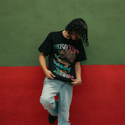 Sangre Mexicana Black Tee